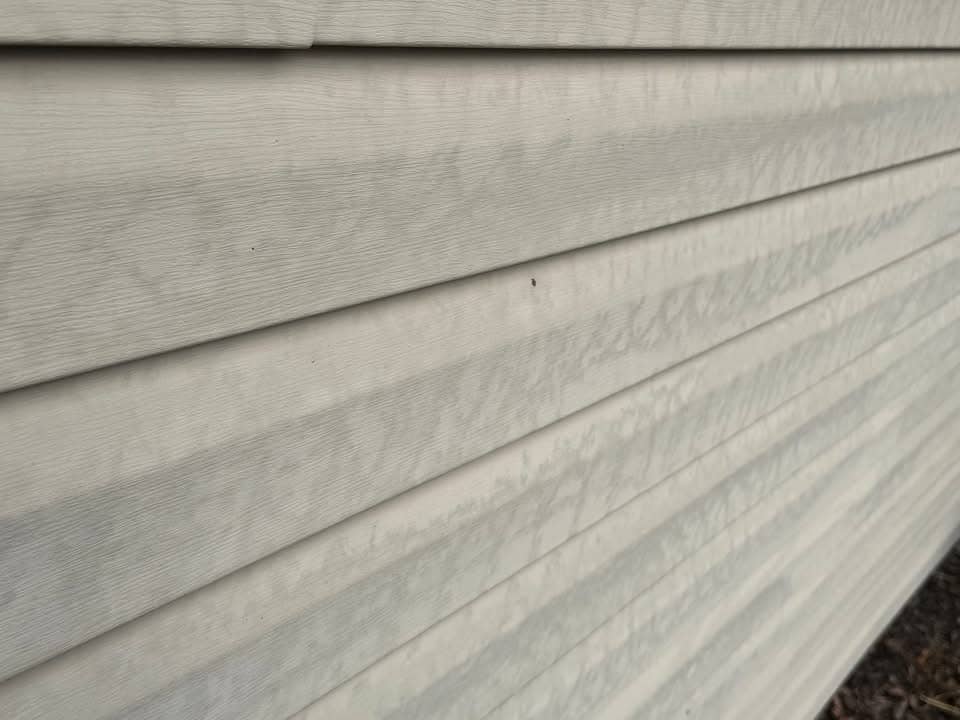 vinyl house siding destroyed by pressure washing red tip in wake forest nc