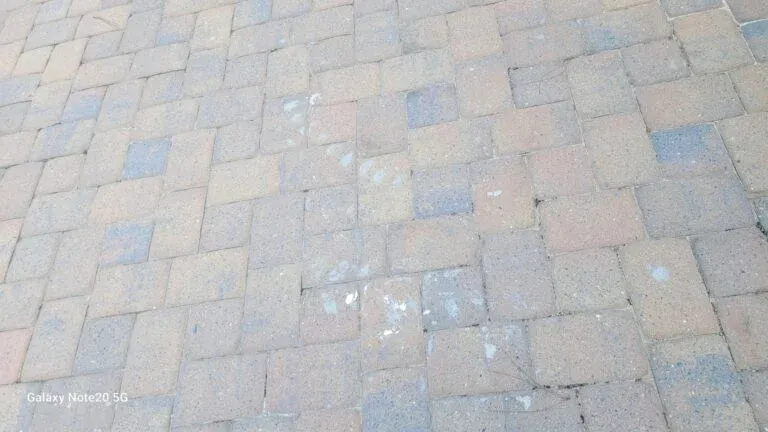 picture of stains on a patio in wake forest nc