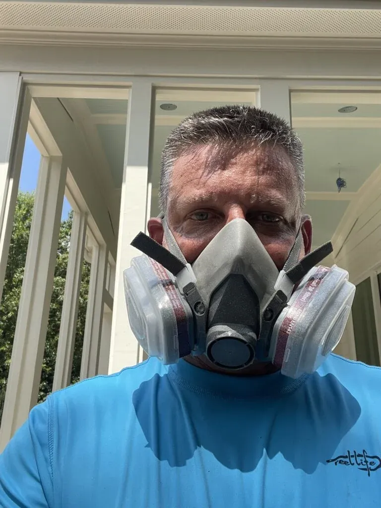 selfie of Keith Pickens, owner of PIckens Power washing in Wake Forest nc