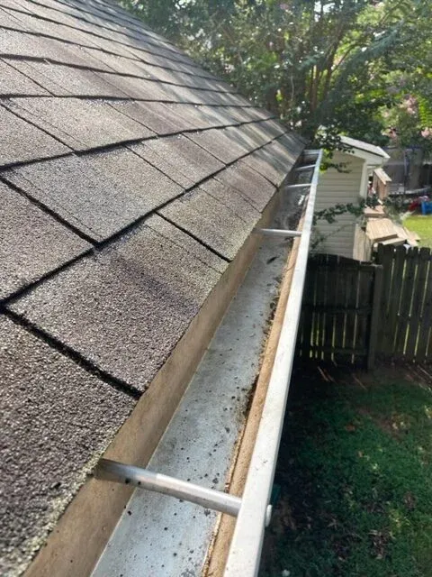 cleaned out gutters in Wake Forest NC