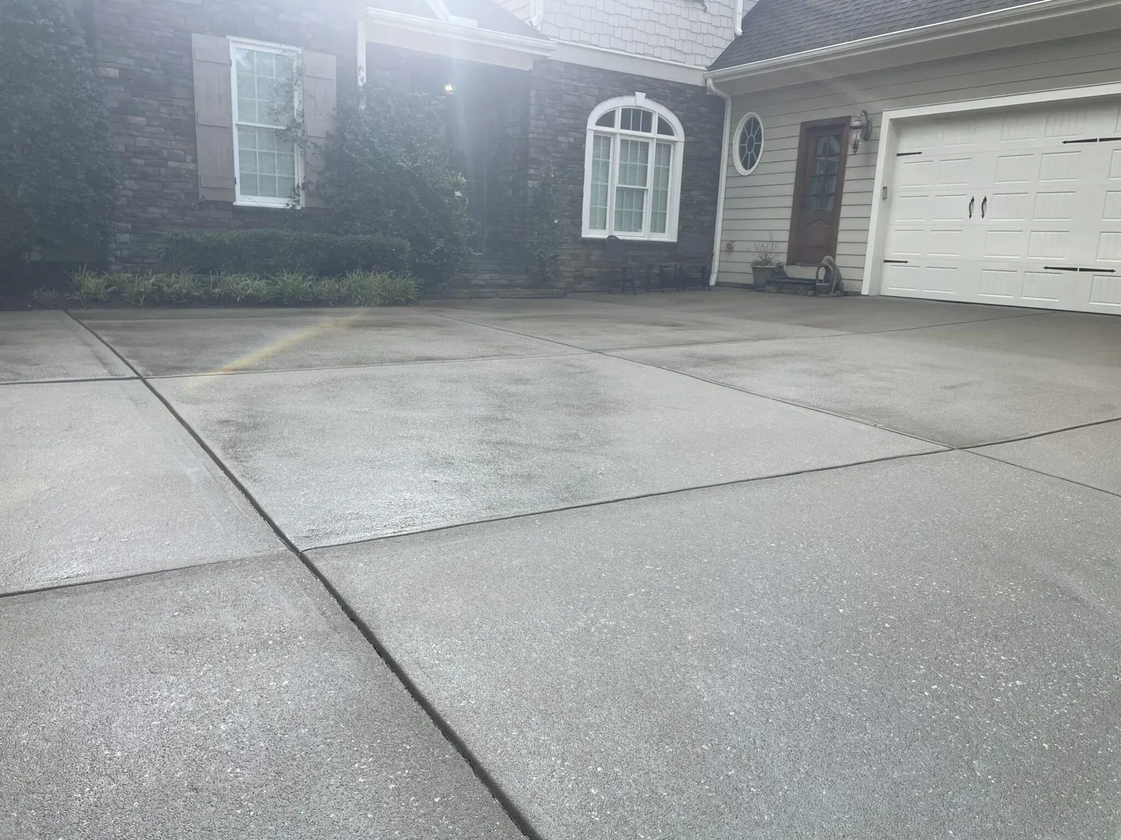 clean driveway and home raleigh and wake forest nc