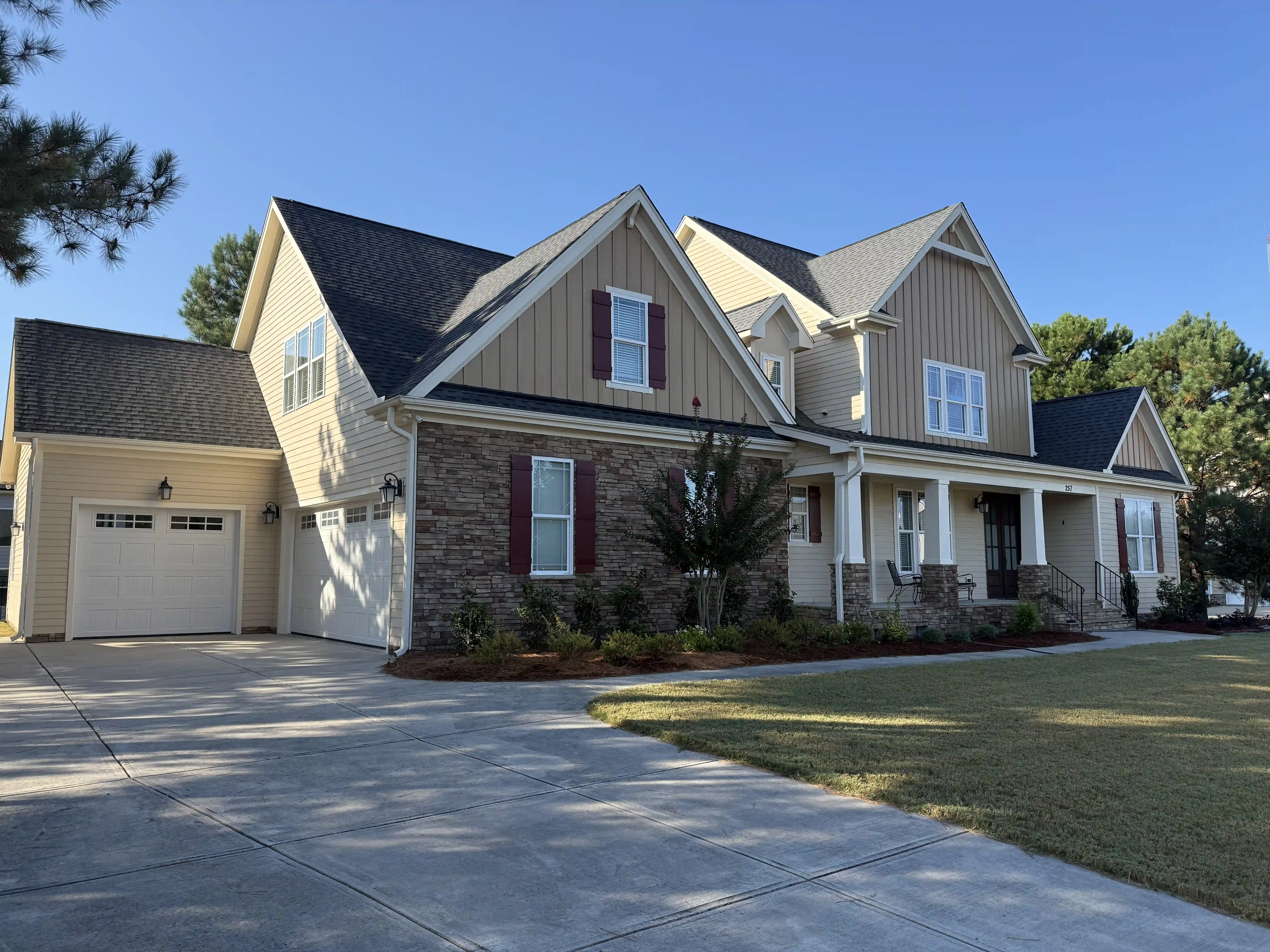 Beautiful home exterior